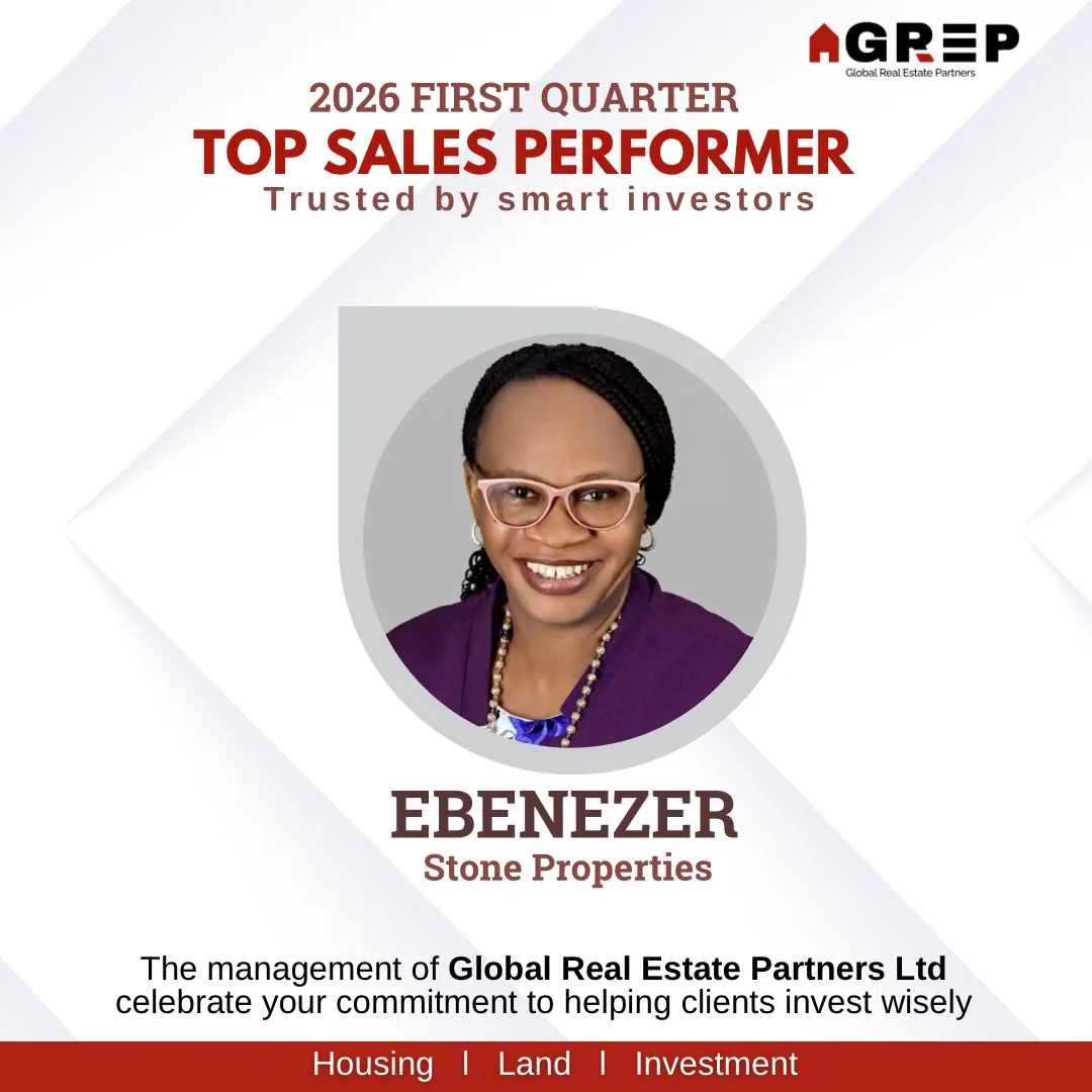 GREP 2026 First Quarter Top Sales Performer