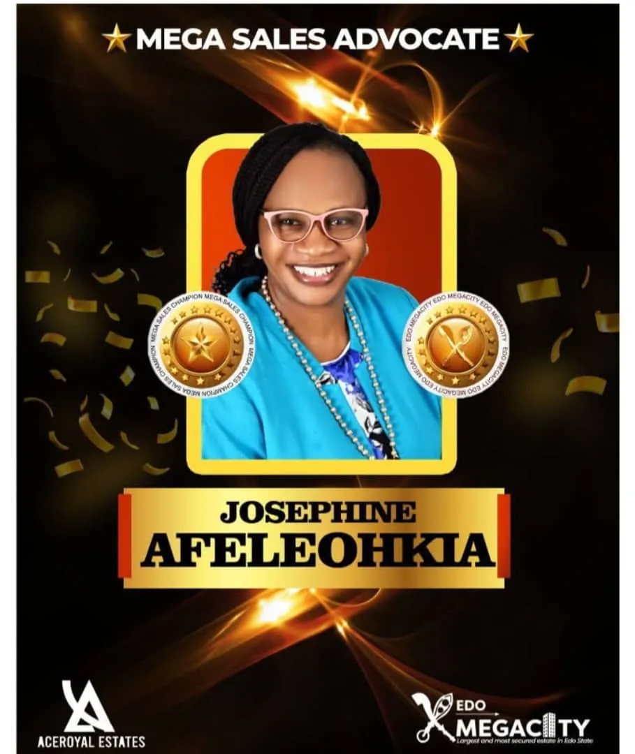 Mega Sales Advocate - Aceroyal Estates & Edo Megacity