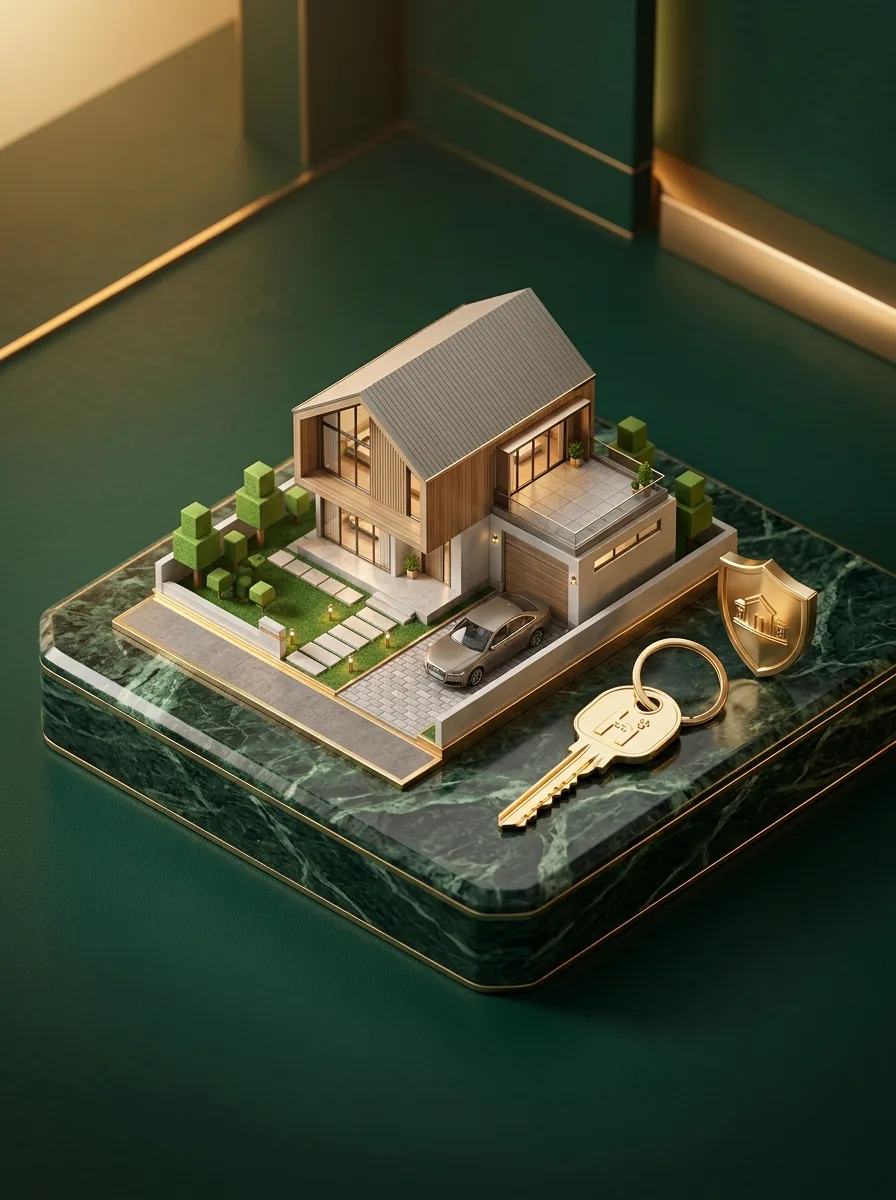 Handing over the keys to a new property